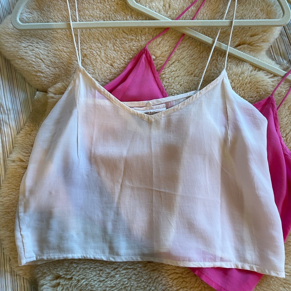 acacia swimwear Pale Blush Silk-Look Camisole - Picture 6 of 9
